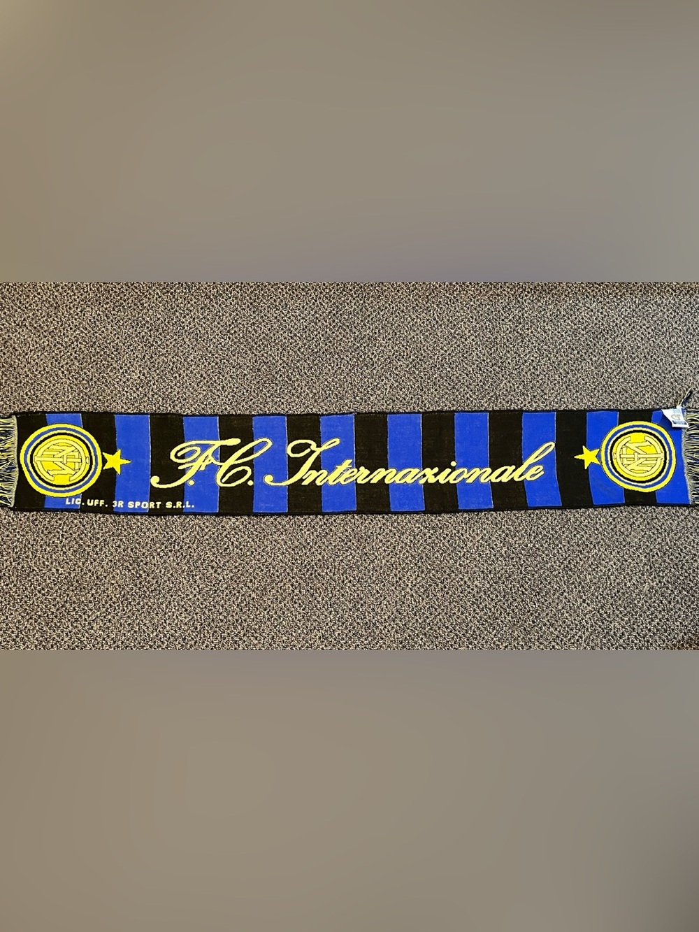 F.C. Internazionale Blue & Black Club Supporter Scarf
